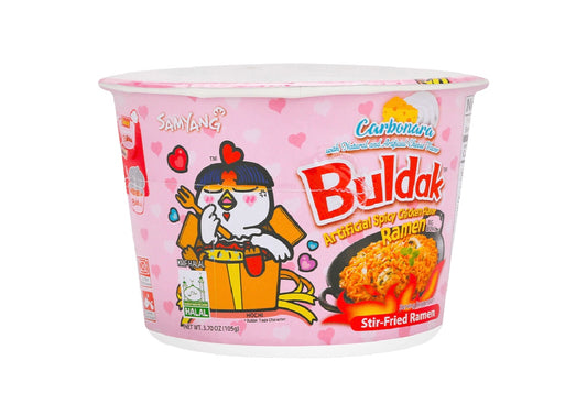 Buldak Stir-Fried Ramen - Spicy Chicken Flavor Big Bowl (Korea)